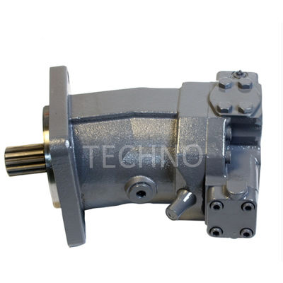 A6VM080HP5000000G Motor de aceite hidráulico variable de 400 bares Diseño del eje curvado