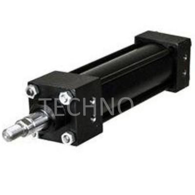 cilindro hidráulico de doble acción de plata TRH1.50MF1LT14X12.00