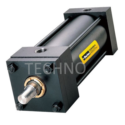 cilindro hidráulico de doble acción de plata TRH1.50MF1LT14X12.00
