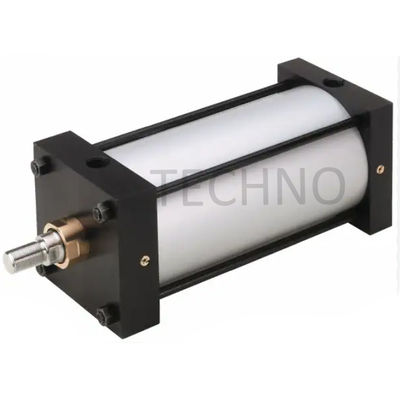 CE cilindro de aceite hidráulico eléctrico TRH4.00ME5LT14X12.00 Cojín en ambos extremos