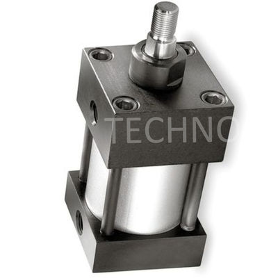 CE cilindro de aceite hidráulico eléctrico TRH4.00ME5LT14X12.00 Cojín en ambos extremos