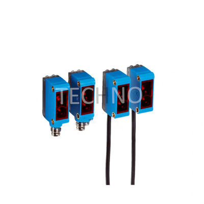 Sensor fotoeléctrico reflejador W26 luz roja visible PNP o NPN
