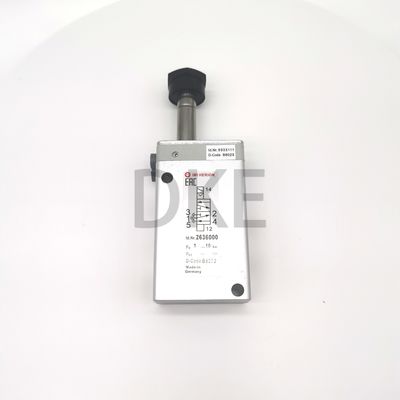 Norgren 2636000 Válvulas de bobina accionadas por un solenoide indirecto 5 puertos/2 estados G1/4 Tamaño del puerto