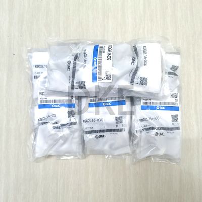 CE SMC KQG2L16-03S Accesorios de mangueras neumáticos Fluido de conexión roscado SS316