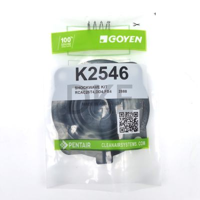 El kit de diafragma Goyen RCAC25 Tipo K2546 Serie T4, DD4, FS4 Material nitrílico