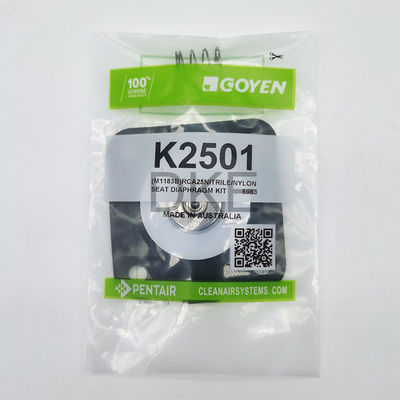 El equipo de mantenimiento del colector de polvo GOYEN K2501 M1183B CA/RCA25T Nitril / Nylon