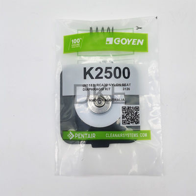 Accesorio para el diafragma de la válvula de pulso de nitrilo de Goyen K2500 M1183 CA/RCA32 T * 0-0.8MPa