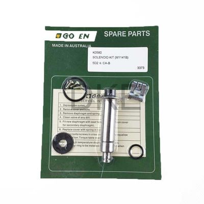 Se trata de un conjunto de solenoides de válvula de pulso de reemplazo de Goyen K0580 M1141B.