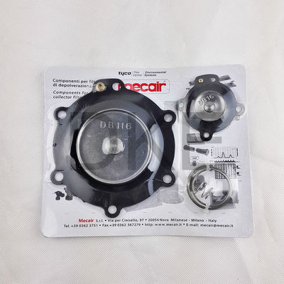 Mecair DB116 y DB16 Kit de reparación del diafragma para la válvula de chorro de pulso 2, "