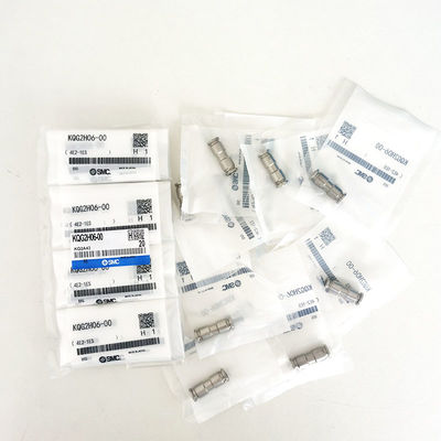 SMC KQG2H06-00 Accesorios de tuberías neumáticos enchufes ODM Presión 0-1mpa