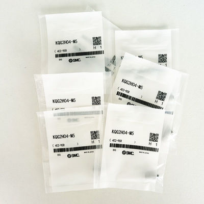KQG2H04-M5 Accesorios de conexión por empuje con sellador de rosca SS316
