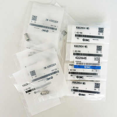 KQG2H04-M5 Accesorios de conexión por empuje con sellador de rosca SS316