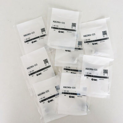 KQG2H06-02S Conector masculino empuje para conectar accesorios con sellador de hilo, SS316