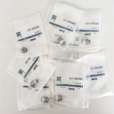 KQG2H06-02S Conector masculino empuje para conectar accesorios con sellador de hilo, SS316