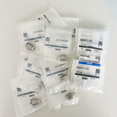 SMC KQG2H10-01S Accesorios para mangueras de compresores de aire metálicos, de 0 a 10 bar