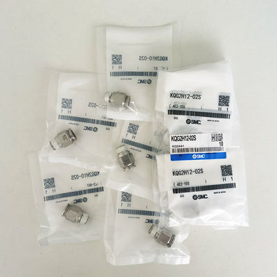 SMC KQG2H12-02S Acero inoxidable Accesorios neumáticos OEM 12 mm