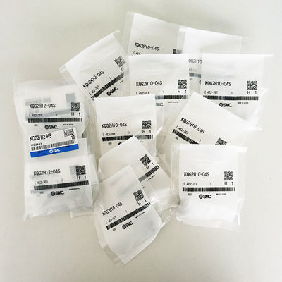 KQG2H12-04S Conector masculino empuje para conectar accesorios con sellador de rosca, SS316