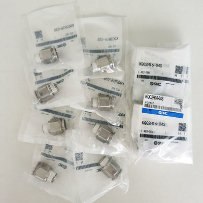 SMC KQG2H16-04S Accesorios de tuberías neumáticos para pulir conector de manguera neumática