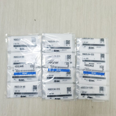 KQG2L04-02S Empuje para conectar accesorios neumáticos Libre de grasa 1,0 MPa