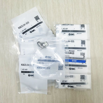KQG2L04-02S Empuje para conectar accesorios neumáticos Libre de grasa 1,0 MPa