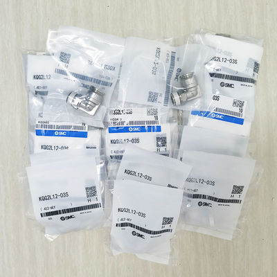 KQG2L12-03S Accesorios de tuberías neumáticos Codo recto -100kPa a 1MPa