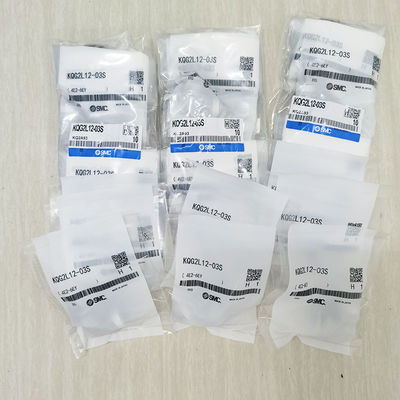 KQG2L12-03S Accesorios de tuberías neumáticos Codo recto -100kPa a 1MPa