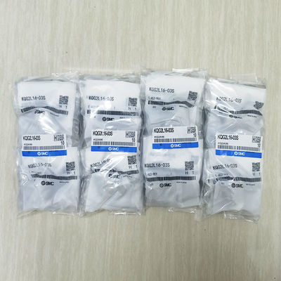 KQG2L16-03S Empujar para conectar accesorios neumáticos Libre de grasa 3MPa