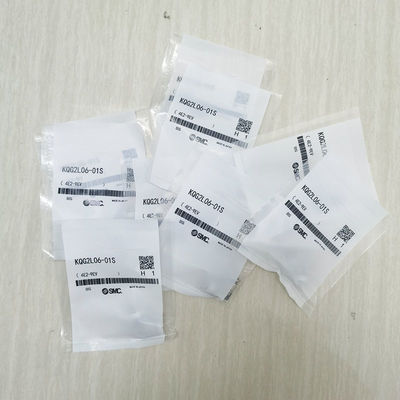 SS316 Enlace de tubería de gas roscado en forma de L KQG2L06-01S SMC IOC
