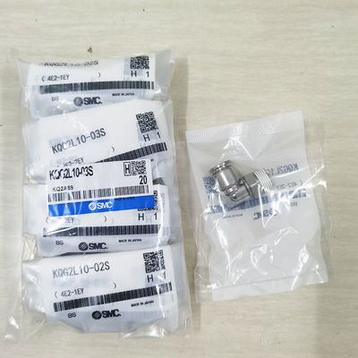 SMC Original KQG2L10-03S de acero inoxidable 316 articulación del codo