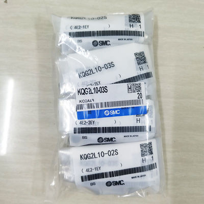 SMC Original KQG2L10-03S de acero inoxidable 316 articulación del codo