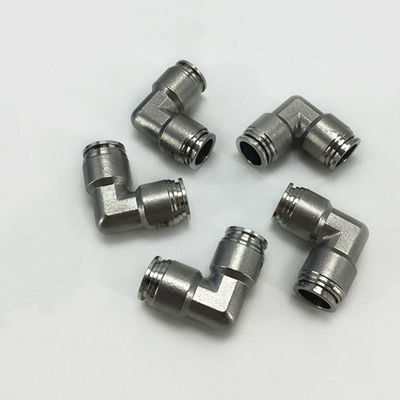 SMC KQG2L10-00 Union Elbow Push To Connect Fittings SS316 (Pulsador de codo para conectar los accesorios)