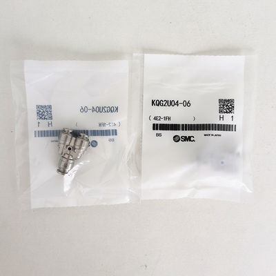 SMC KQG2U04-06 Accesorios de manguera de aire de conexión rápida, SS316,3.0 MPa