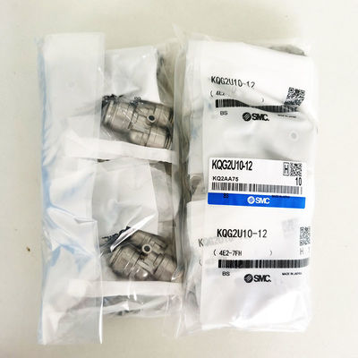 SMC KQG2U10-12 Accesorios neumáticos de 12 mm Conexión roscada para tubos de aire