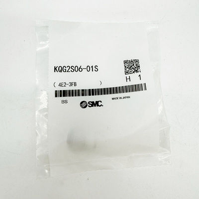 SMC KQG2S06-01S Accesorios de tuberías neumáticos Conexión de hilos de manguera
