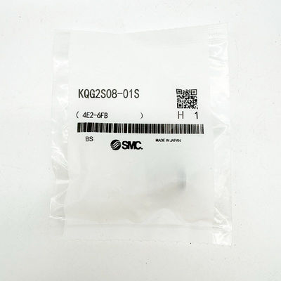 KQG2S08-01S Accesorios de tuberías neumáticos Conectores de compresores de aire con sellador