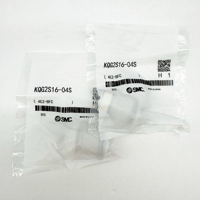 SMC KQG2S16-04S Accesorio con un solo toque de 16 mm Tamaño de tubo hilo R masculino