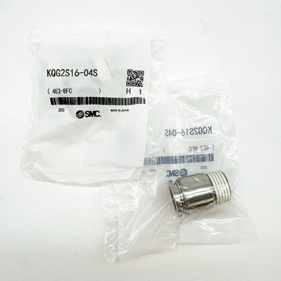 SMC KQG2S16-04S Accesorio con un solo toque de 16 mm Tamaño de tubo hilo R masculino