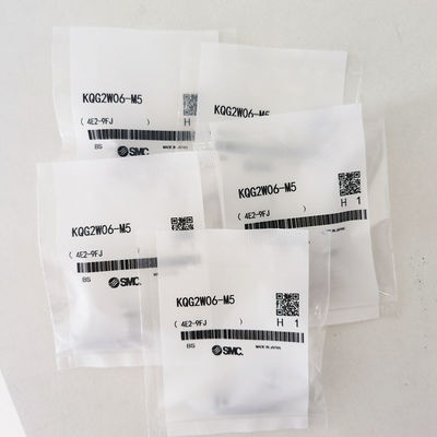 SMC KQG2W06-M5 Unión de codo largo empuje para conectar accesorios SS316