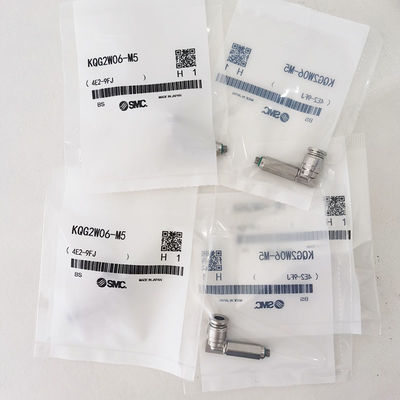 SMC KQG2W06-M5 Unión de codo largo empuje para conectar accesorios SS316