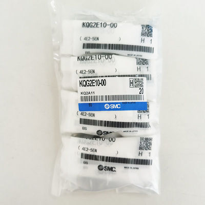 SMC KQG2E10-00 Conector de mampara empuje para conectar accesorios