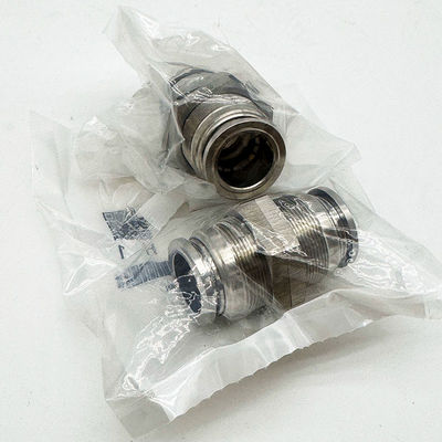 KQG2E16-00 Conector de mamparo empuje para conectar accesorios SUS316