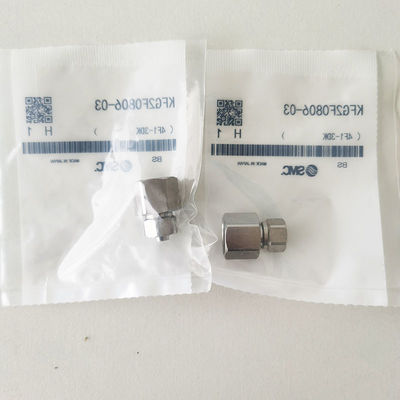 SMC KFG2F0806-03 SS316 Conector de tubos de inserción Unión femenina