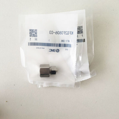 SMC KFG2F0806-03 SS316 Conector de tubos de inserción Unión femenina