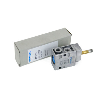 Festo MFH-3-1/8 7802 Válvula de solenoide eléctrico AC220V Reinicio mecánico del resorte