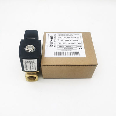 Válvula de agua Burkert 00135229 Tipo 6213 Con presión de 0 a 10 bares
