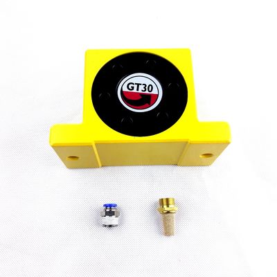Vibrator de turbina neumática industrial GT30 Fuerza centrífuga 12000 N Temperatura de funcionamiento hasta 120.C