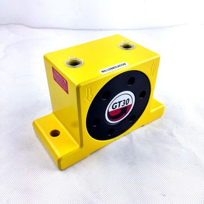 Vibrator de turbina neumática industrial GT30 Fuerza centrífuga 12000 N Temperatura de funcionamiento hasta 120.C