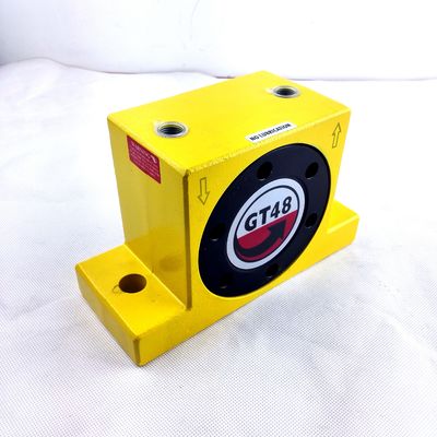 Vibrator de turbina neumática de frecuencia GT48 con fuerza centrífuga de 130-12000N