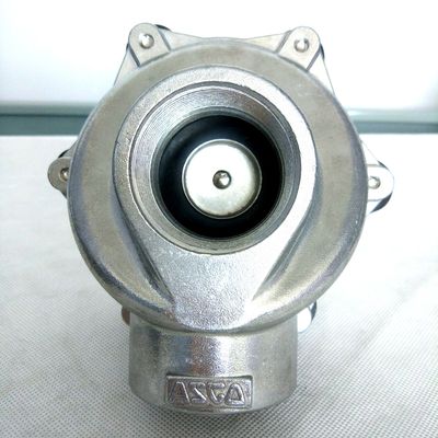 Válvula de chorro de pulso ASCO G353A046 Tamaño del tubo 1 1/2 pulgadas para fluidos de aire Temperatura ambiente -20 a 85.C Tamaño del tubo 1 1/2