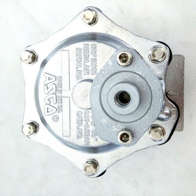 Válvula de chorro de pulso ASCO G353A046 Tamaño del tubo 1 1/2 pulgadas para fluidos de aire Temperatura ambiente -20 a 85.C Tamaño del tubo 1 1/2